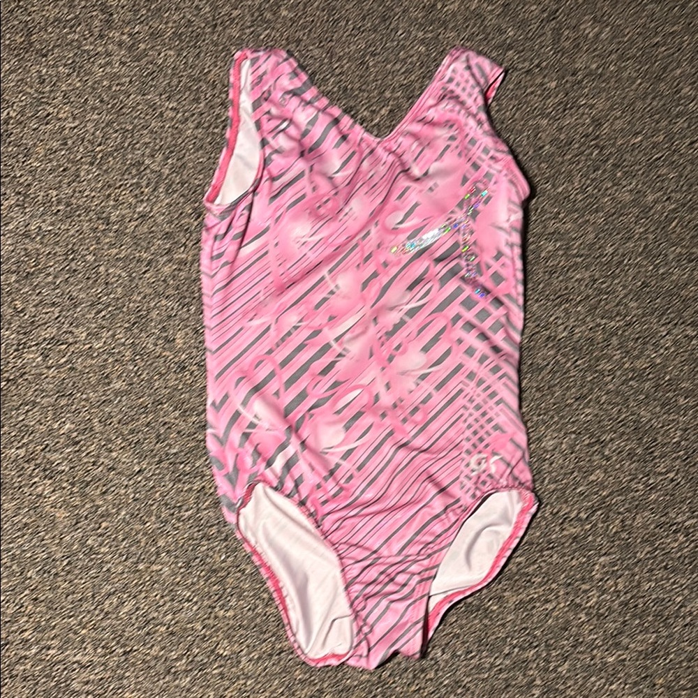 Pink leotard